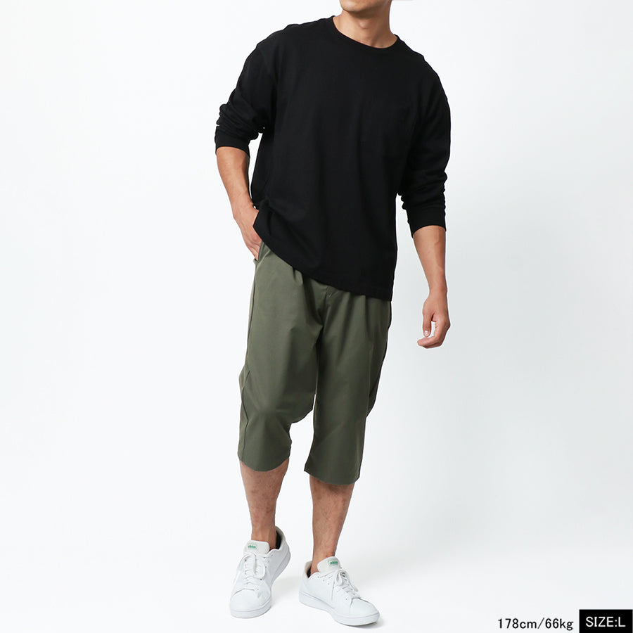 marukawa ハーフパンツ メンズ 7分丈 ドライ ストレッチ ショートパンツ(5182280371)