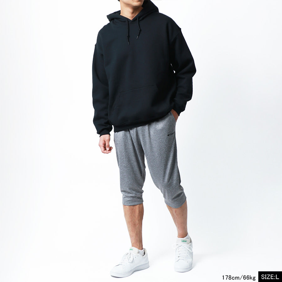 Kaepa ケイパ ハーフパンツ メンズ 7分丈 吸水速乾 UVカット イージーパンツ クロップド ズボン ボトム ボトムス 速乾 ドライ スポーツ トレーニング ルームウェア 部屋着(5187140045)