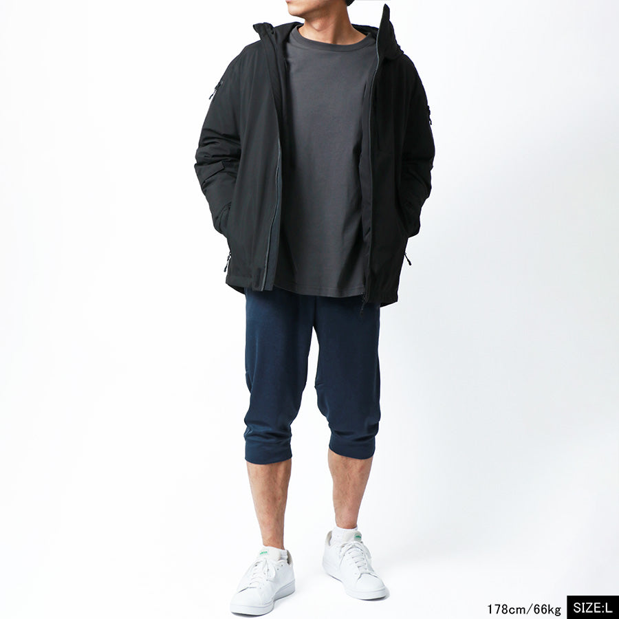 Kaepa ケイパ ハーフパンツ メンズ 7分丈 吸水速乾 UVカット イージーパンツ クロップド ズボン ボトム ボトムス 速乾 ドライ スポーツ トレーニング ルームウェア 部屋着(5187140045)