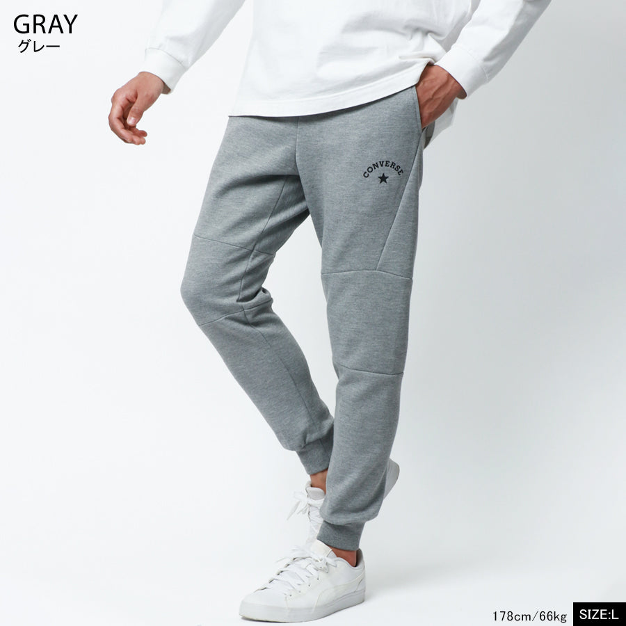CONVERSE コンバース スウェット スエット 細身 スリム ジョガーパンツ(5192280307)