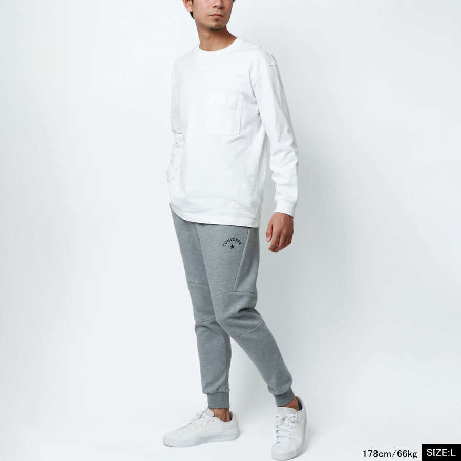 CONVERSE コンバース スウェット スエット 細身 スリム ジョガーパンツ(5192280307)