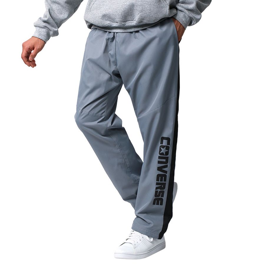 CONVERSE コンバース イージーパンツ メンズ 秋冬 裏メッシュ切替え 撥水加工 ブランド ウインドパンツ シャカシャカパンツ シャカパン ジャージパンツ(5192280346)