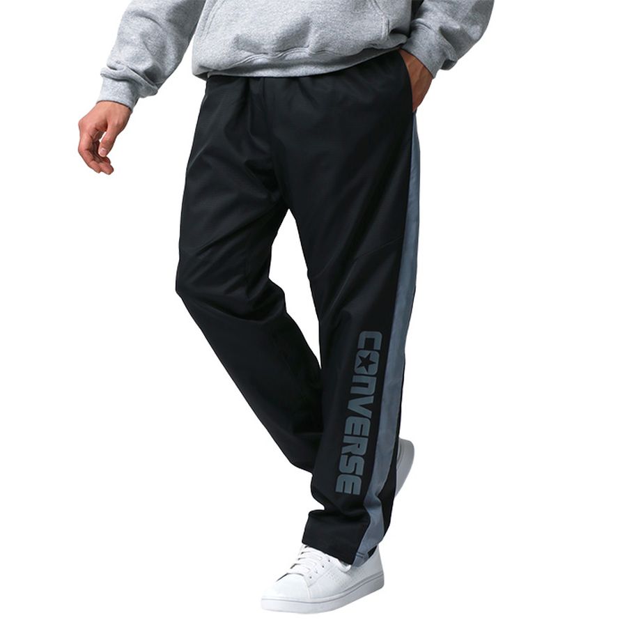 CONVERSE コンバース イージーパンツ メンズ 秋冬 裏メッシュ切替え 撥水加工 ブランド ウインドパンツ シャカシャカパンツ シャカパン ジャージパンツ(5192280346)