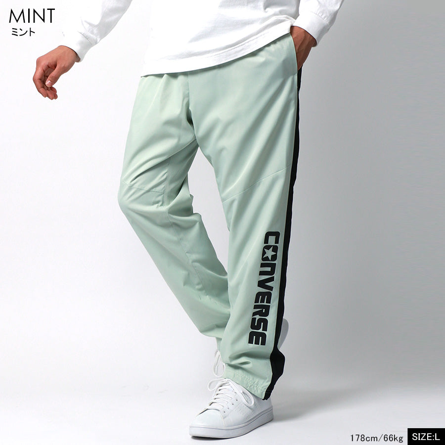 CONVERSE コンバース イージーパンツ メンズ 秋冬 裏メッシュ切替え 撥水加工 ブランド ウインドパンツ シャカシャカパンツ シャカパン ジャージパンツ(5192280346)