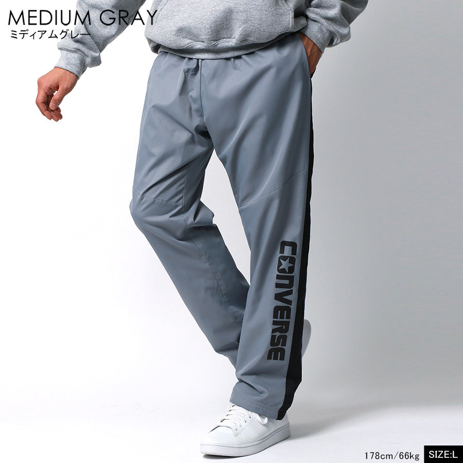 CONVERSE コンバース イージーパンツ メンズ 秋冬 裏メッシュ切替え 撥水加工 ブランド ウインドパンツ シャカシャカパンツ シャカパン ジャージパンツ(5192280346)