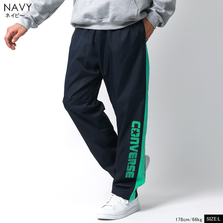 CONVERSE コンバース イージーパンツ メンズ 秋冬 裏メッシュ切替え 撥水加工 ブランド ウインドパンツ シャカシャカパンツ シャカパン ジャージパンツ(5192280346)