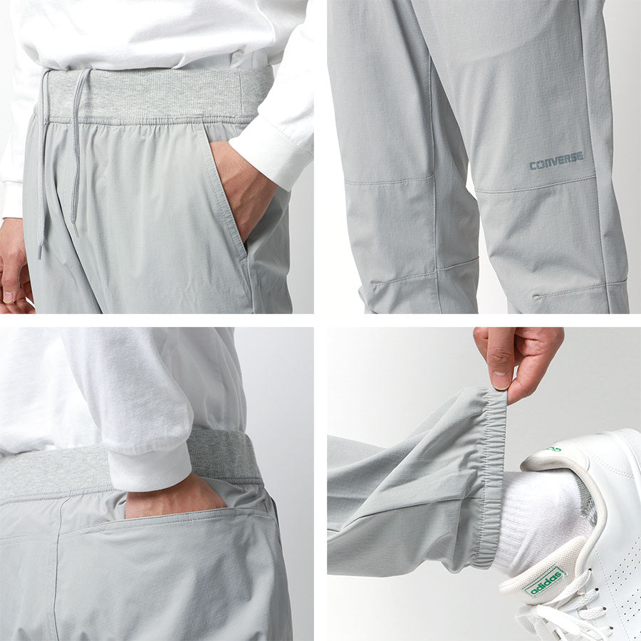 CONVERSE コンバース ジョガーパンツ メンズ スポーツ トレーニング ブランド 大きいサイズ 秋冬 ワンポイント ロゴ プリント 撥水加工 ストレッチ ストレッチパンツ イージーパンツ(5192280347)