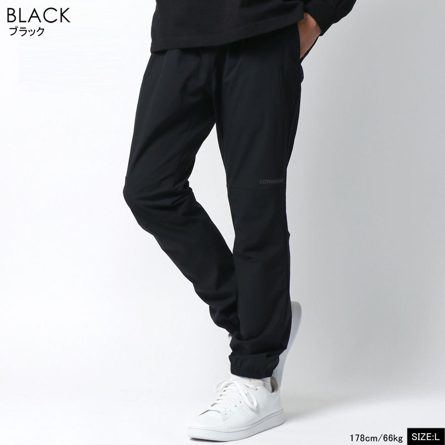 CONVERSE コンバース ジョガーパンツ メンズ スポーツ トレーニング ブランド 大きいサイズ 秋冬 ワンポイント ロゴ プリント 撥水加工 ストレッチ ストレッチパンツ イージーパンツ(5192280347)
