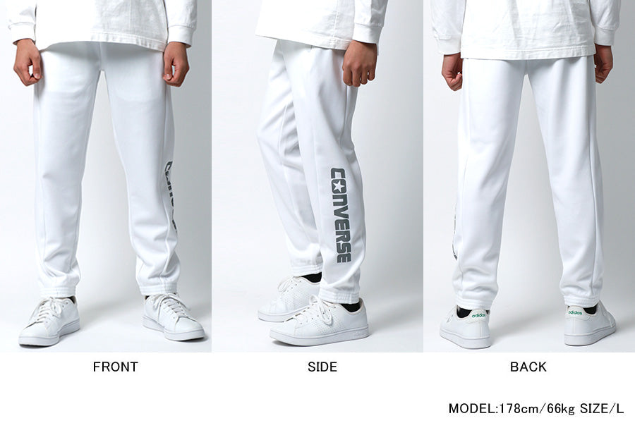 CONVERSE コンバース スウェットパンツ メンズ おしゃれ スポーツ 大きいサイズ ブランド ゆったり 秋冬 ロゴ プリント ロングパンツ ダンボールニット(5192280348)