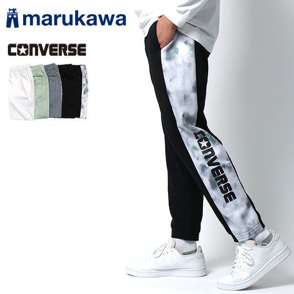 CONVERSE コンバース スウェットパンツ メンズ おしゃれ スポーツ 大きいサイズ ブランド ゆったり 秋冬 ロゴ プリント ロングパンツ ダンボールニット(5192280348)