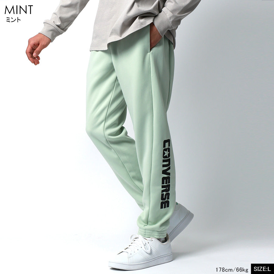 CONVERSE コンバース スウェットパンツ メンズ おしゃれ スポーツ 大きいサイズ ブランド ゆったり 秋冬 ロゴ プリント ロングパンツ ダンボールニット(5192280348)