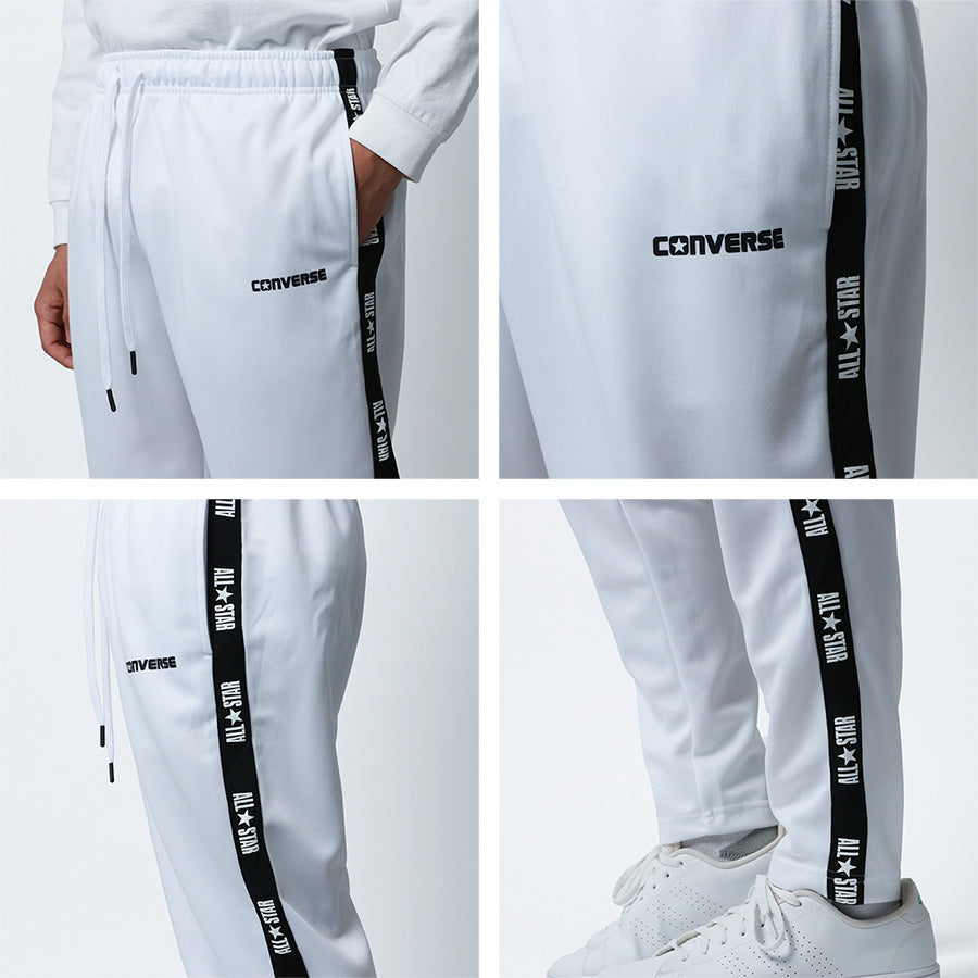 CONVERSE コンバース スウェットパンツ メンズ おしゃれ スポーツ 大きいサイズ ブランド ゆったり 秋冬 サイド ロゴ テープ 吸汗速乾 速乾 ドライ ダンボールニット(5192280349)
