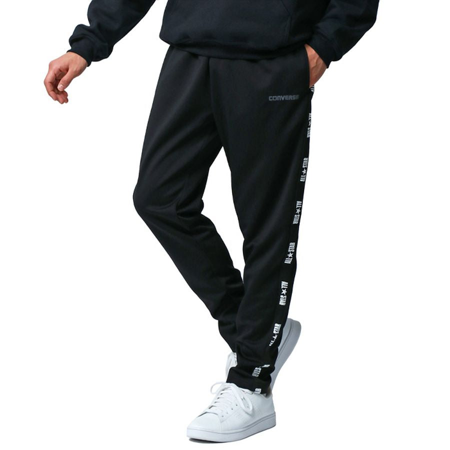 CONVERSE コンバース スウェットパンツ メンズ おしゃれ スポーツ 大きいサイズ ブランド ゆったり 秋冬 サイド ロゴ テープ 吸汗速乾 速乾 ドライ ダンボールニット(5192280349)
