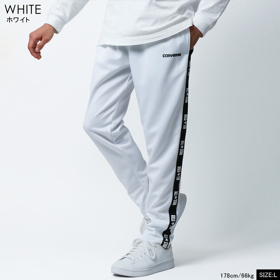 CONVERSE コンバース スウェットパンツ メンズ おしゃれ スポーツ 大きいサイズ ブランド ゆったり 秋冬 サイド ロゴ テープ 吸汗速乾 速乾 ドライ ダンボールニット(5192280349)