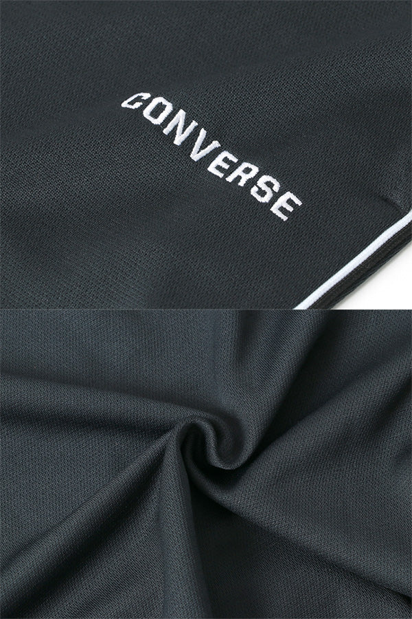 CONVERSE コンバース ジャージパンツ レディース 7分丈 サイド パイピング ジャージ 下(5382280106)