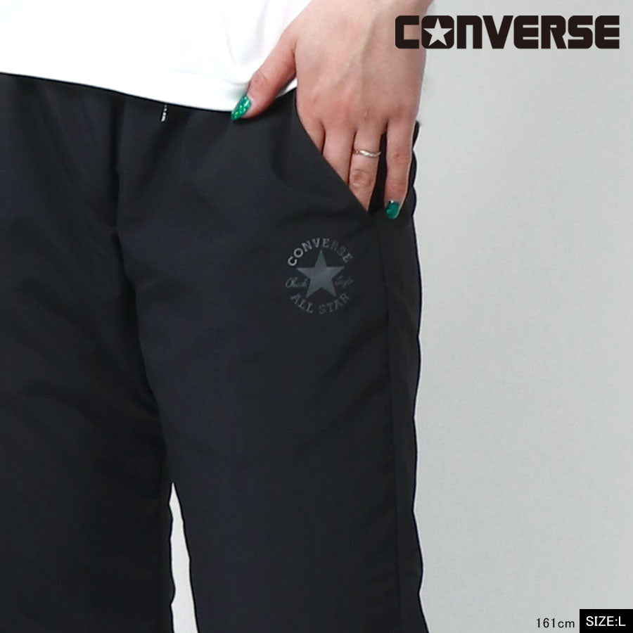 CONVERSE コンバース ジョガーパンツ レディース 夏服 裏メッシュ 無地 撥水加工 イージーパンツ(5392280059)