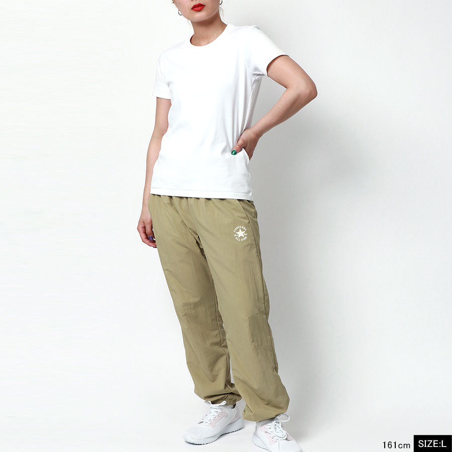 CONVERSE コンバース ジョガーパンツ レディース 夏服 裏メッシュ 無地 撥水加工 イージーパンツ(5392280059)
