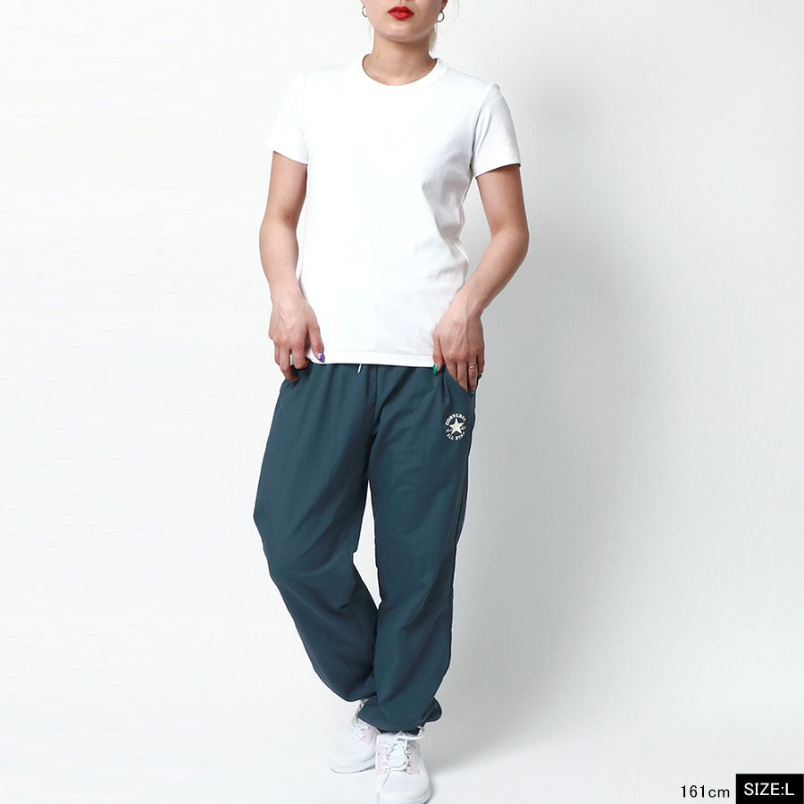 CONVERSE コンバース ジョガーパンツ レディース 夏服 裏メッシュ 無地 撥水加工 イージーパンツ(5392280059)