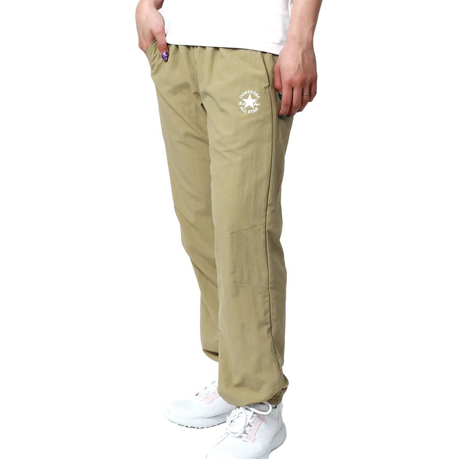 CONVERSE コンバース ジョガーパンツ レディース 夏服 裏メッシュ 無地 撥水加工 イージーパンツ(5392280059)