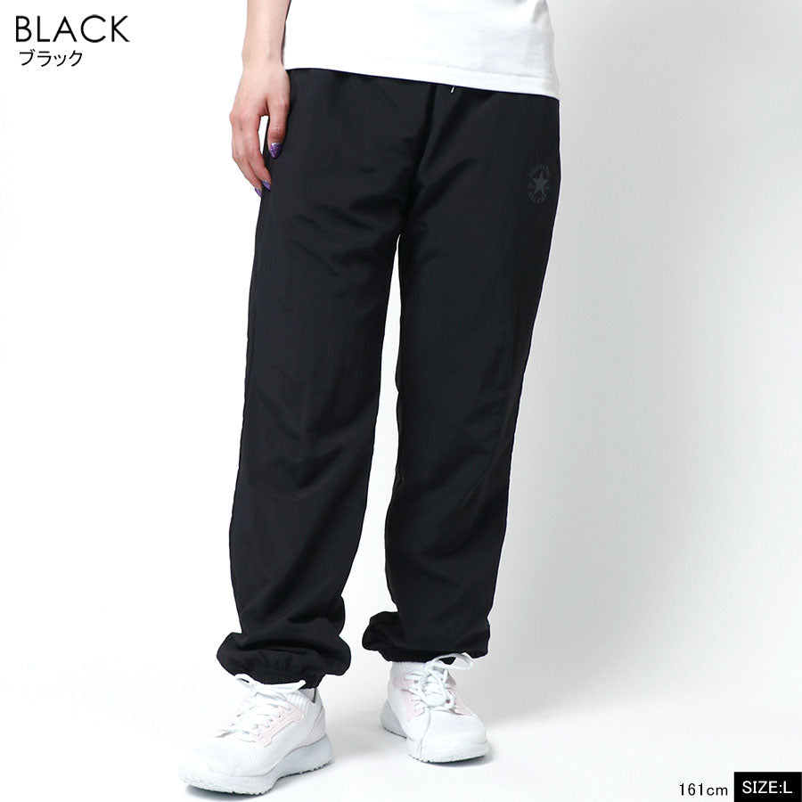 CONVERSE コンバース ジョガーパンツ レディース 夏服 裏メッシュ 無地 撥水加工 イージーパンツ(5392280059)