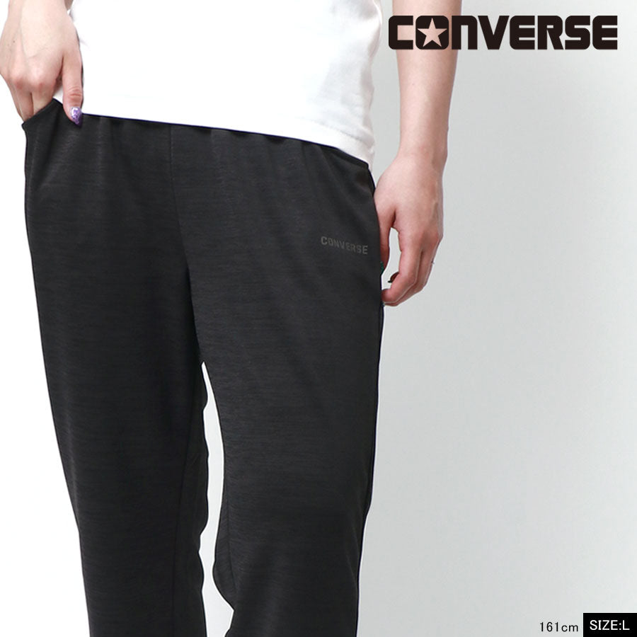 CONVERSE コンバース ジョガーパンツ レディース 夏服 裏ドライメッシュ 吸汗速乾 UVカット イージーパンツ(5392280060)