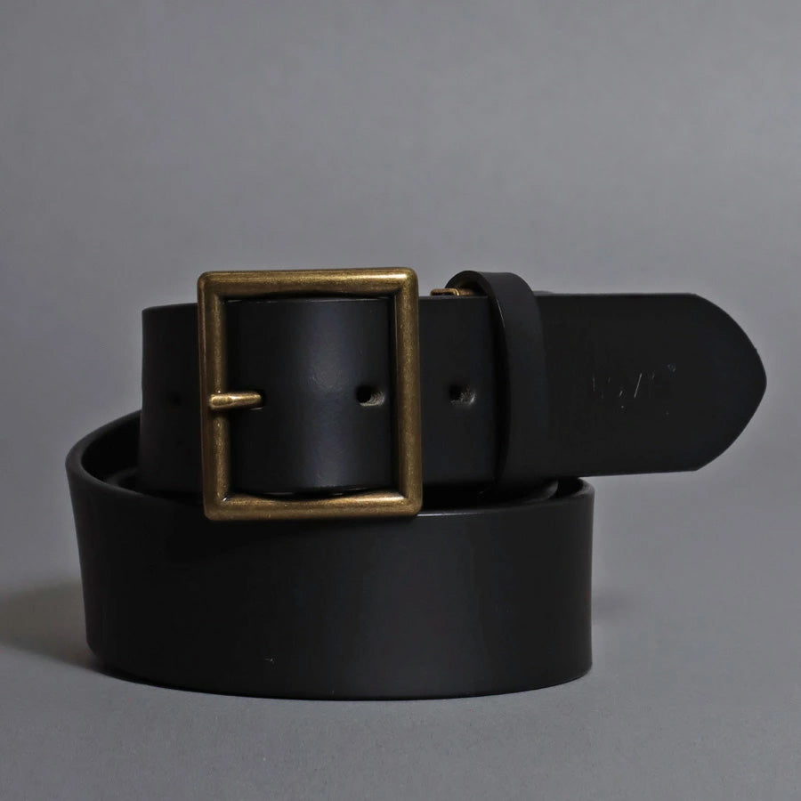 Levi's リーバイス 本革 スクエアバックル 40mm レザーベルト ベルト メンズ おしゃれ ブランド 革 カジュアル ビジネス 大きいサイズ かっこいい オシャレ コーデ 人気 かわいい ペアルック レディース ユニセックス 全長約111cm(7718990093)