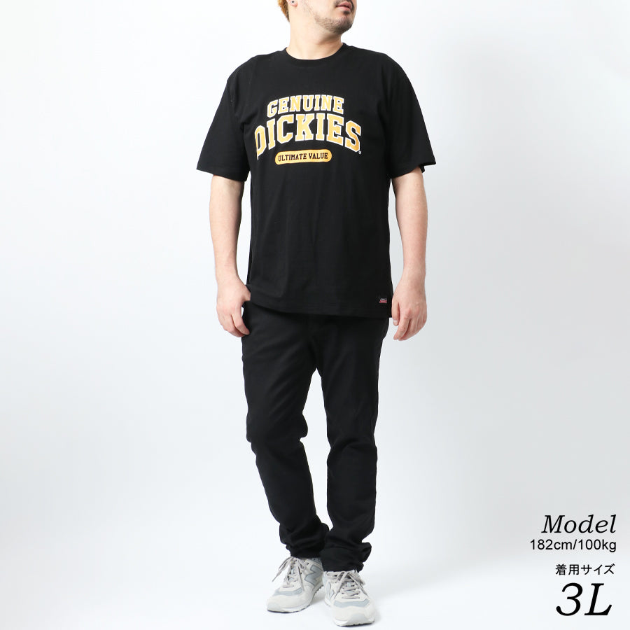 【大きいサイズ】GENUINE Dickies ジェニュイン ディッキーズ 大きいサイズ Tシャツ カレッジプリント 半袖(6812280875)