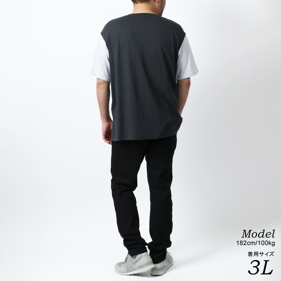【大きいサイズ】GENUINE Dickies ジェニュイン ディッキーズ 大きいサイズ Tシャツ カレッジプリント 半袖(6812280875)