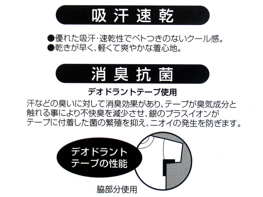 【大きいサイズ】DISCUS ディスカス 大きいサイズ Tシャツ 吸汗速乾 抗菌消臭 Vネック ワッフル 無地 半袖(6812280879)
