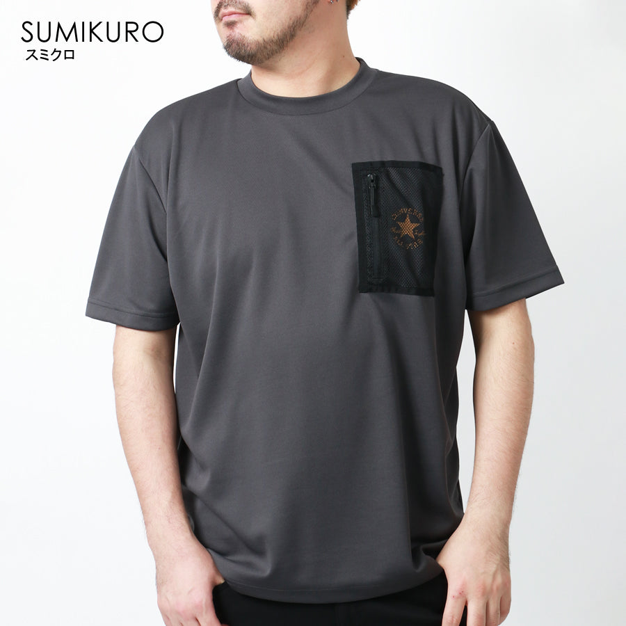 【大きいサイズ】CONVERSE コンバース 大きいサイズ Tシャツ 吸汗速乾 半袖 ポケット付き ポケットT ポケT(6812280886)