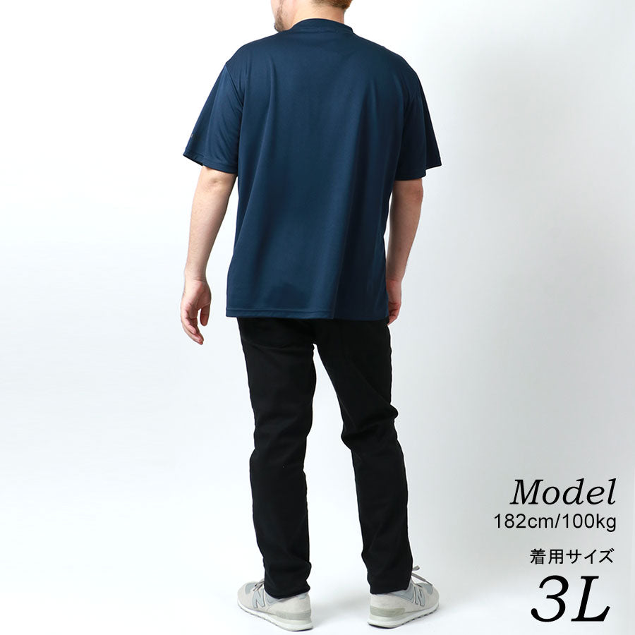 【大きいサイズ】CONVERSE コンバース 大きいサイズ Tシャツ 吸汗速乾 UVカット 接触冷感 ビッグ ロゴ プリント UV対策(6812280887)