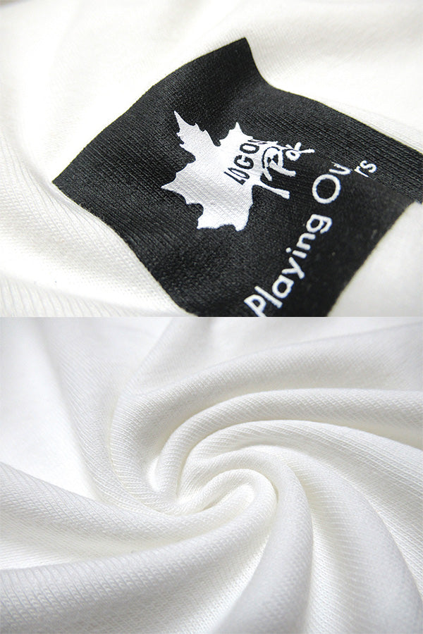 【大きいサイズ】LOGOSpark ロゴスパーク 大きいサイズ キングサイズ Tシャツ ボックス ロゴ プリント 長袖(6812280891)
