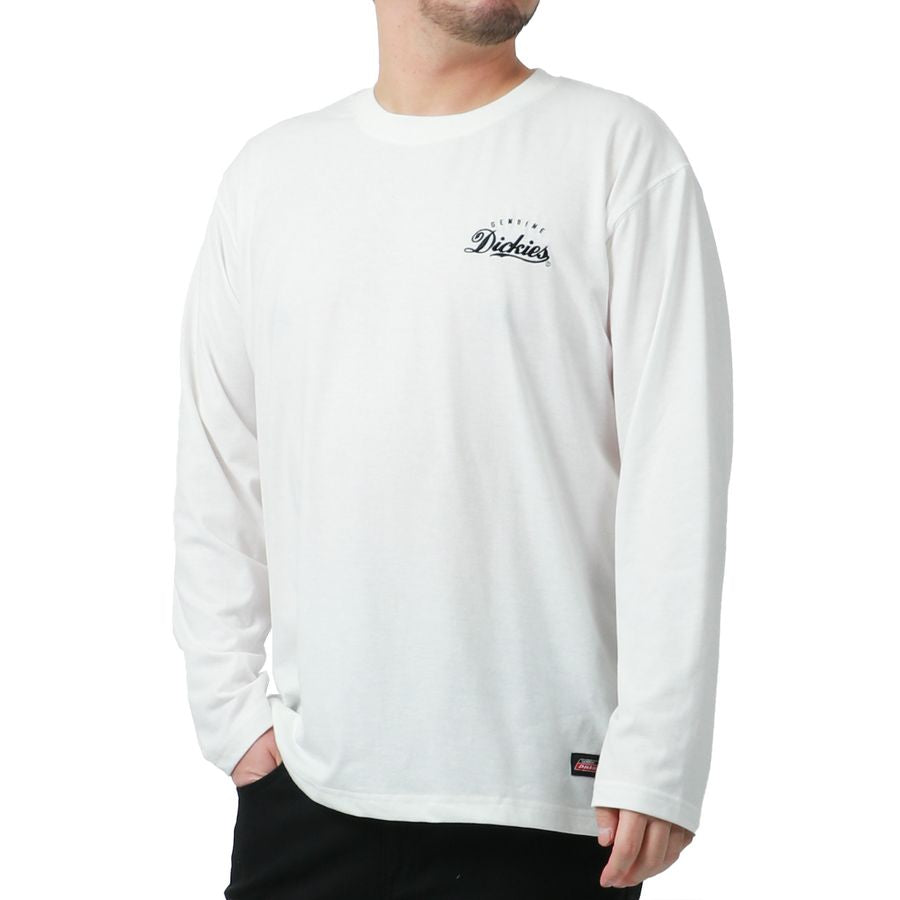 【大きいサイズ】GENUINE Dickies ジェニュインディッキーズ Tシャツ メンズ 大きいサイズ 春服 バック ロゴ プリント 長袖 ロンティー ロンT ロング ティーシャツ ストリート(6812280893)