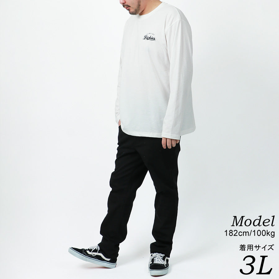【大きいサイズ】GENUINE Dickies ジェニュインディッキーズ Tシャツ メンズ 大きいサイズ 春服 バック ロゴ プリント 長袖 ロンティー ロンT ロング ティーシャツ ストリート(6812280893)