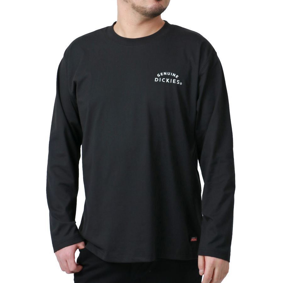 【大きいサイズ】GENUINE Dickies ジェニュインディッキーズ Tシャツ メンズ 大きいサイズ 春服 バック ロゴ プリント 長袖 ロンティー ロンT ロング ティーシャツ ストリート(6812280893)