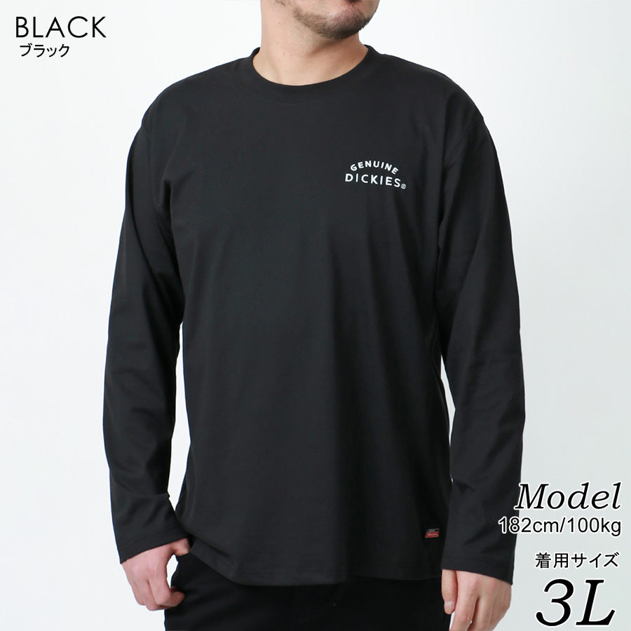 【大きいサイズ】GENUINE Dickies ジェニュインディッキーズ Tシャツ メンズ 大きいサイズ 春服 バック ロゴ プリント 長袖 ロンティー ロンT ロング ティーシャツ ストリート(6812280893)