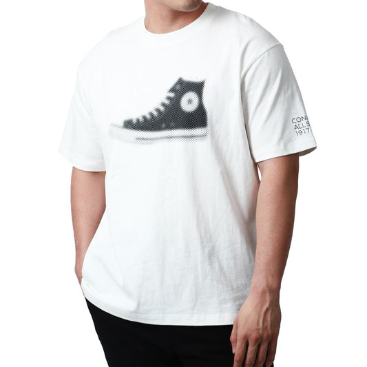 【大きいサイズ】CONVERSE コンバース Tシャツ 大きいサイズ メンズ 夏 シューズ プリント 半袖 ティーシャツ アメカジ カジュアル(6812280899)