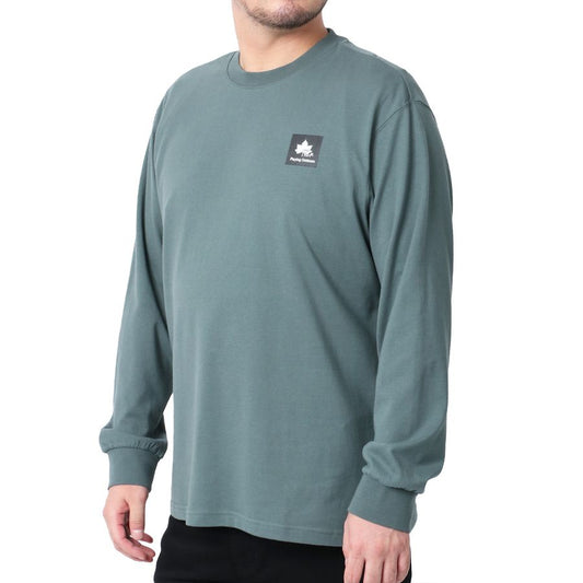 【大きいサイズ】LOGOS park ロゴスパーク Tシャツ 大きいサイズ メンズ ワンポイント ロゴ プリント 長袖 ロンティー ロンT(6812280917)