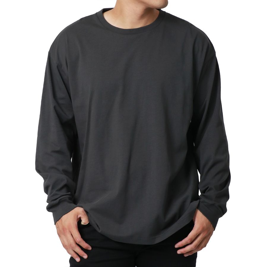 【大きいサイズ】MRU エムアールユー Tシャツ 長袖 大きいサイズ キングサイズ 吸汗速乾 UVカット 無地(6815030002)
