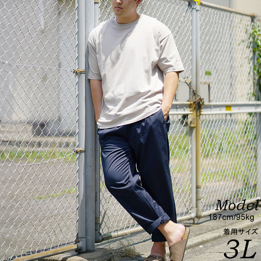 【大きいサイズ】MRU エムアールユー 大きいサイズ メンズ Tシャツ 半袖 無地 吸汗速乾 速乾 ドライ 接触冷感 UVカット ティーシャツ 綿 コットン シンプル(6815030007)