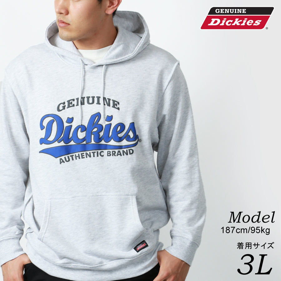 【大きいサイズ】Dickies ディッキーズ 大きいサイズ 裏毛 ロゴ プリント プルパーカー(6822280194)