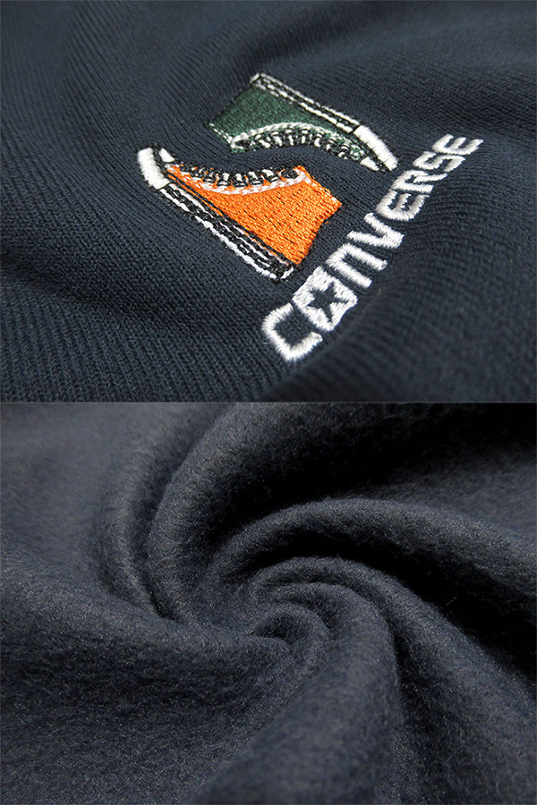 【大きいサイズ】CONVERSE コンバース パーカー 大きいサイズ キングサイズ 裏起毛 ワンポイント ロゴ 刺繍 フルジップ ジップアップ(6822280195)