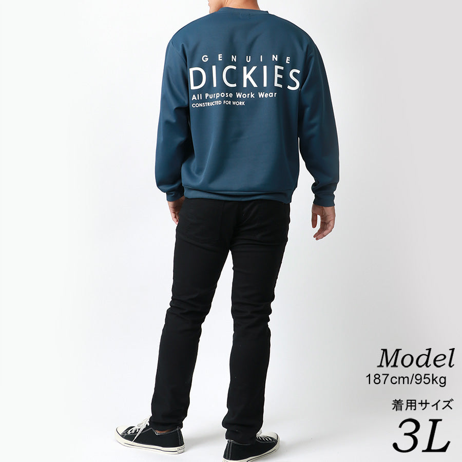 【大きいサイズ】GENUINE Dickies ジェニュインディッキーズ 大きいサイズ キングサイズ スウェット トレーナー ロゴ 刺繍 プリント(6822280198)
