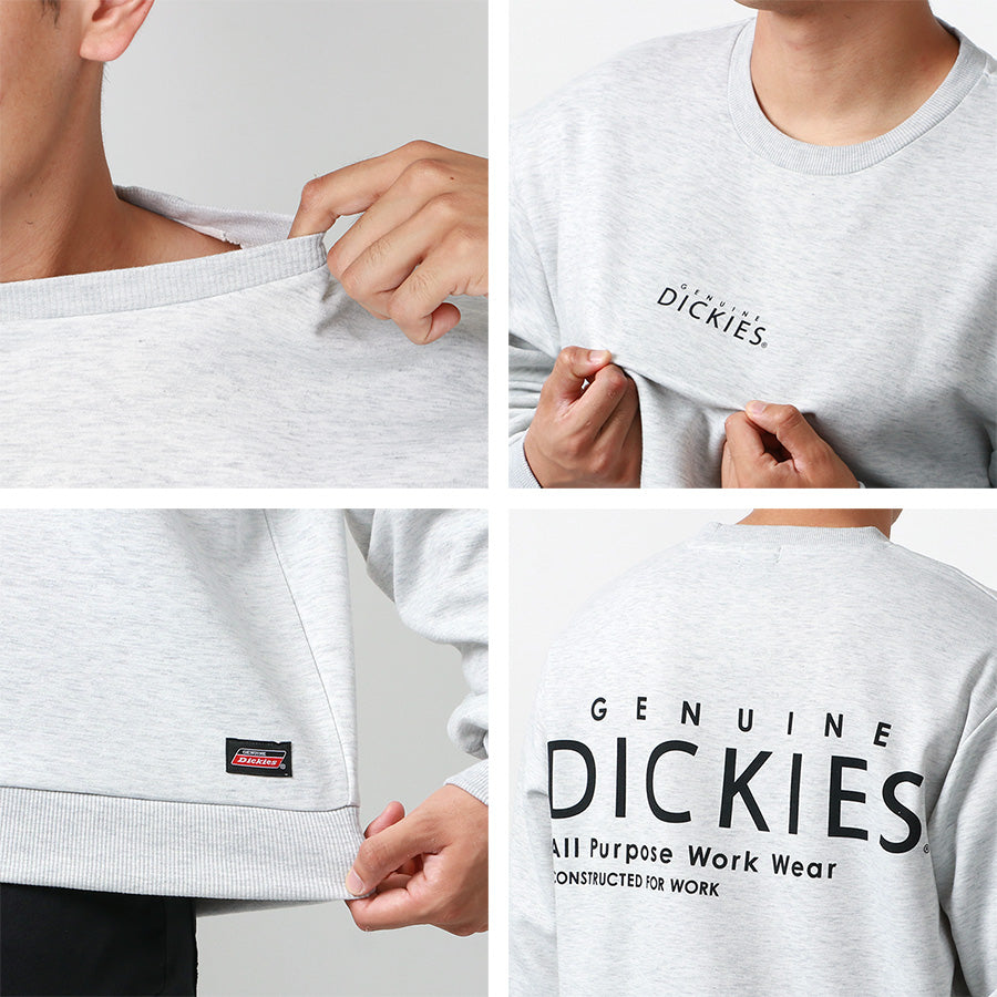 【大きいサイズ】GENUINE Dickies ジェニュインディッキーズ 大きいサイズ キングサイズ スウェット トレーナー ロゴ 刺繍 プリント(6822280198)
