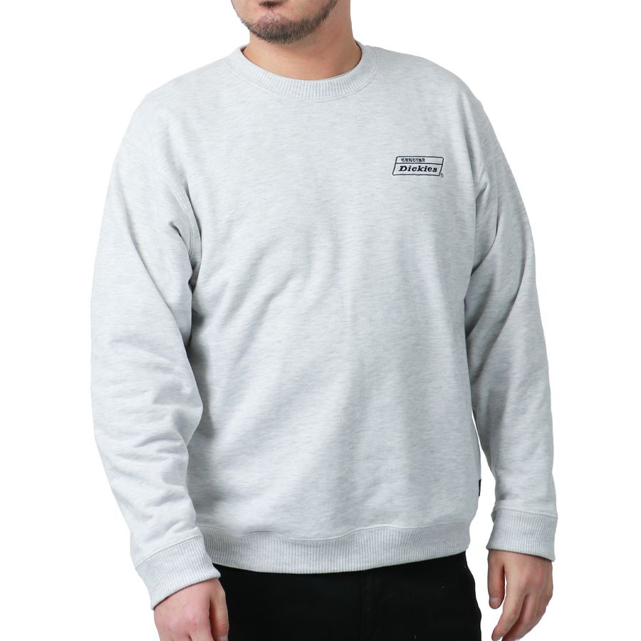 【大きいサイズ】GENUINE Dickies ジェニュインディッキーズ スウェット トレーナー メンズ 大きいサイズ バック ロゴ プリント(6822280202)