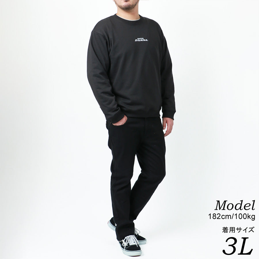 【大きいサイズ】GENUINE Dickies ジェニュインディッキーズ スウェット トレーナー メンズ 大きいサイズ バック ロゴ プリント(6822280202)