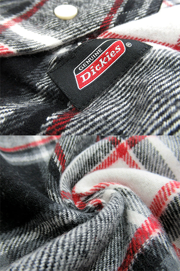 【大きいサイズ】Dickies ディッキーズ 大きいサイズ キングサイズ 起毛 レギュラーシャツ チェックシャツ(6842280593)