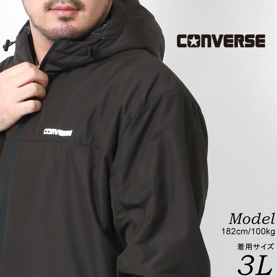 【大きいサイズ】CONVERSE コンバース 中綿ジャケット 大きいサイズ キングサイズ パデッドジャケット 防風 撥水加工(6852280650)