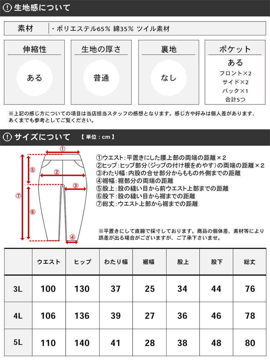 【大きいサイズ】MRU 大きいサイズ カーゴパンツ 7分丈(6865000005)