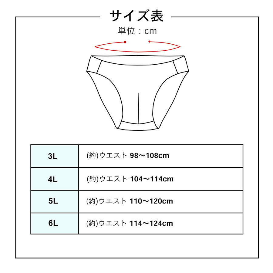 【大きいサイズ】CONVERSE コンバース ビキニ 大きいサイズ キングサイズ 3枚組 前閉じ 下着 パンツ インナー アンダーウエア(6871690015)